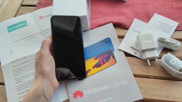 Lieferumfang Huawei P20 Lite
